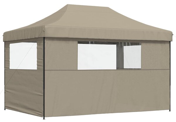 VidaXL Partysátor 279 x 410 x 315 cm, Oxford Szövet, Tópszínű