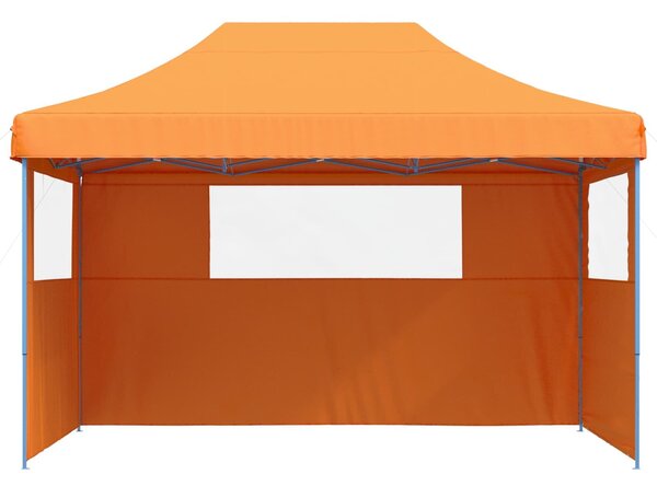 VidaXL Partysátor 279 x 410 x 315 cm, Oxford Szövet, Narancssárga