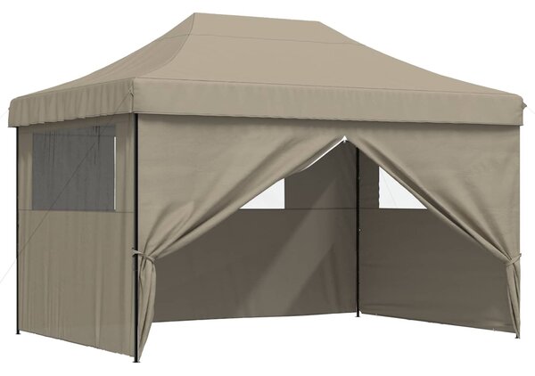 VidaXL Partysátor 279 x 410 x 315 cm, Oxford Szövet, Tópszínű