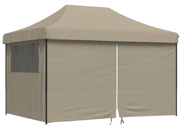 VidaXL Partysátor 279 x 410 x 315 cm, Oxford Szövet, Tópszínű