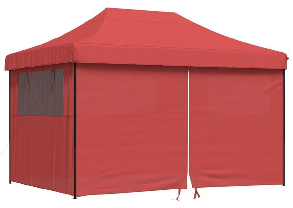 VidaXL Partysátor 279 x 410 x 315 cm, Oxford Szövet, Burgundi