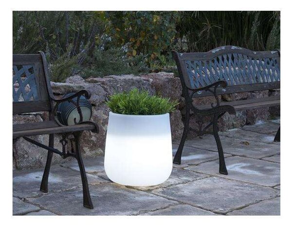 NG Camelia 80 46,5x79cm fehér LED kaspó