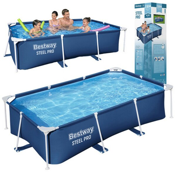 Bestway kerti medence konstrukcióval 259 x 170 x 61 cm 56403N