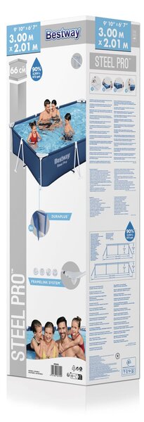 Bestway Fémvázas medence 300x201x66cm (56404N)