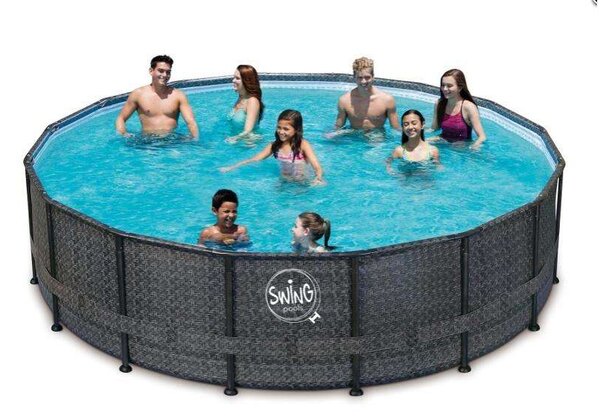 Swing Elite Fonott Medence - 4,88m x 1,22m