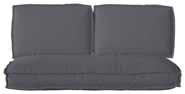VidaXL Párna készlet Oxford Szövet Antracit 120 x 50 x 52 cm