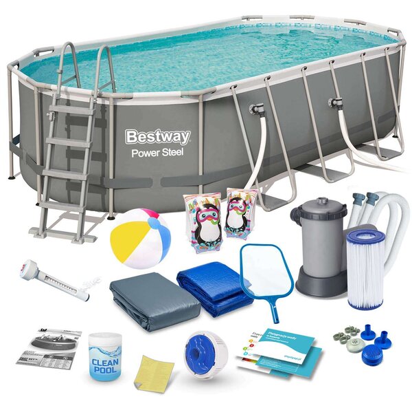 Bestway kerti keret medence 549 x 274 x 122 cm 17in1 56710 56710