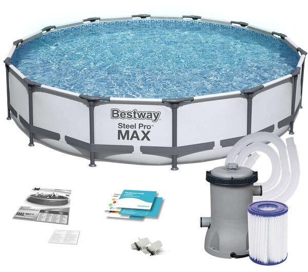 Bestway Steel Pro Max Fémvázas medence szett 427x84cm (8050055)