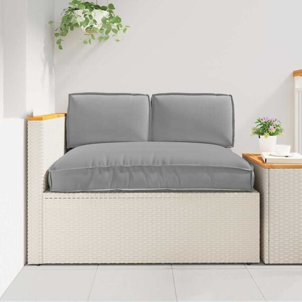 VidaXL Párna készlet Oxford Szövet Szürke 120 x 80 x 52 cm