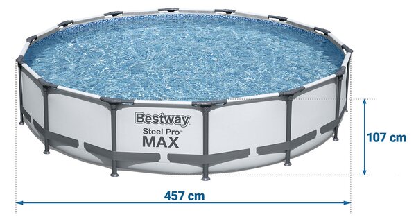 Kerti keret medence 457 x 107 cm 18in1 bestway 56488