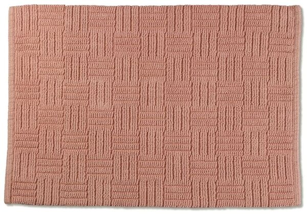 Kela Leana fürdőszoba szőnyeg 65x55 cm négyszögletes rózsaszín 23510