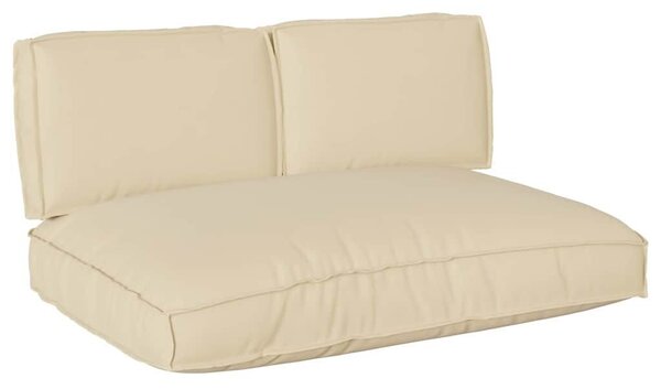 VidaXL Párna készlet Oxford Szövet Bézs 120 x 80 x 52 cm