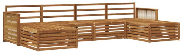 VidaXL Ülőgarnitúrák 6 pcs Tömör Akácfa