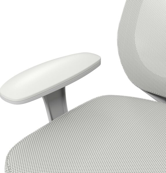 Vinsetto irodai szék, ergonomikus íróasztali szék forgófunkcióval, állítható magasságú, szürke