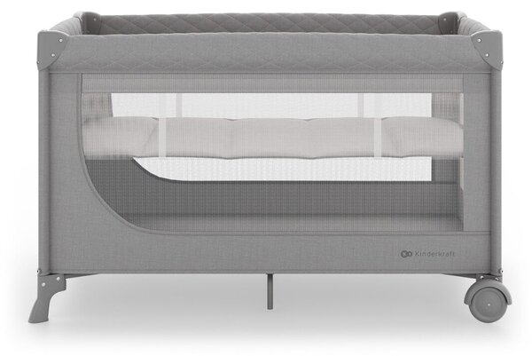 KINDERKRAFT Utazóágy LEODY UP Grey