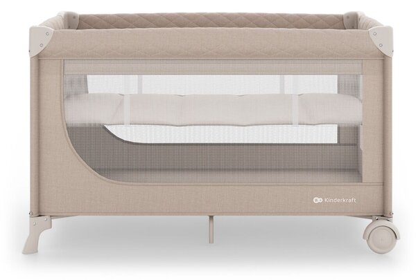 KINDERKRAFT Utazóágy LEODY UP Beige