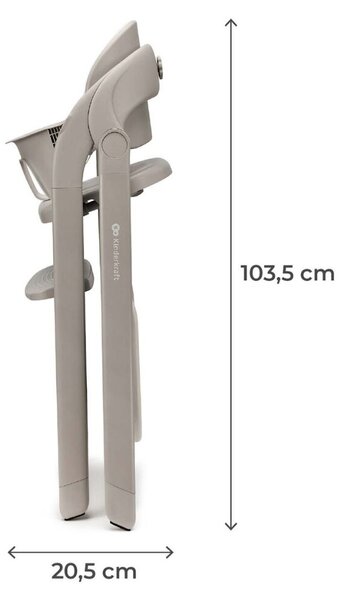 KINDERKRAFT Etetőszék TINO Beige