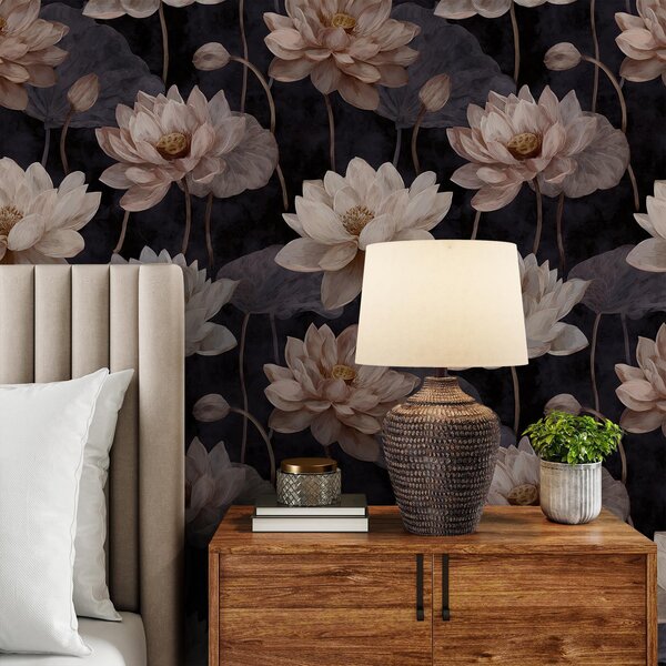 Tapéta Lotus, Virágok és növények tapétá, a00420v1 : Uwalls.hu