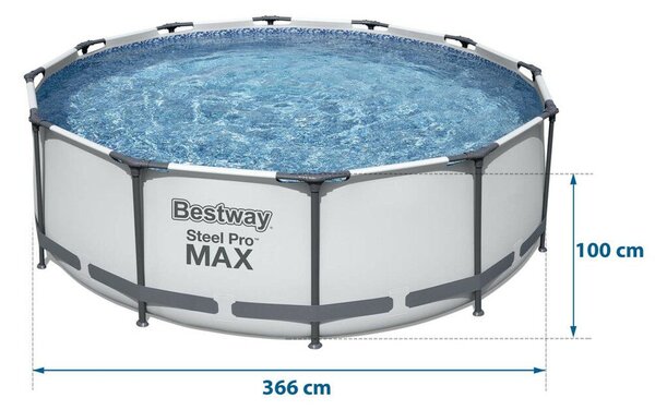 Bestway kerti medence 366 x 100 cm 10w1 56418