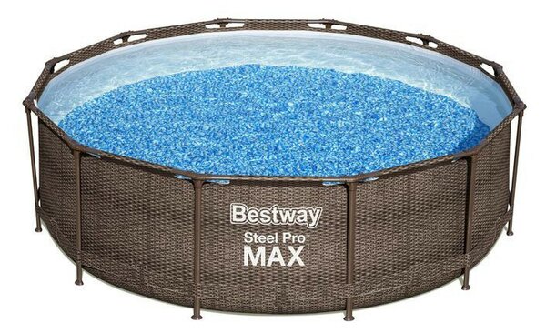 Bestway Steel Pro Max Rattan 3,66 m x 100 cm medence szett (56709)