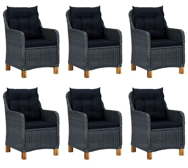 VidaXL Kültéri Polyrattan Étkezőgarnitúra - 8 Fő