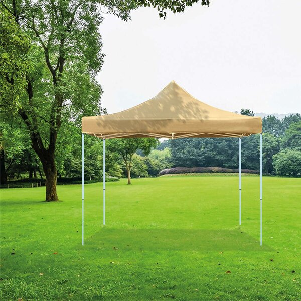 Összecsukható kerti pavilon 3x4 m bézs