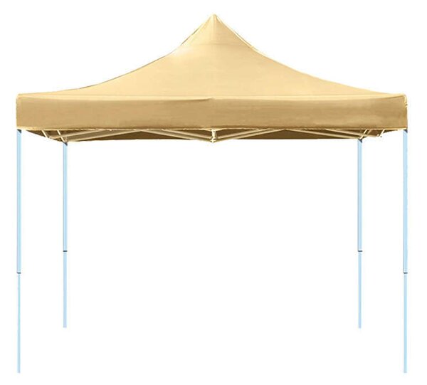 Összecsukható kerti pavilon 3x4 m bézs