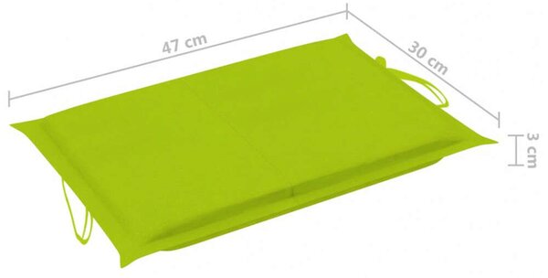 VidaXL Akácfa Napozóágy - Kényelmes Kertbútor - 184cm