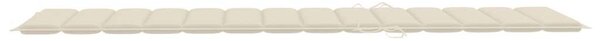VidaXL Bambusz Napozóágy - 2 személyes - 200x130cm