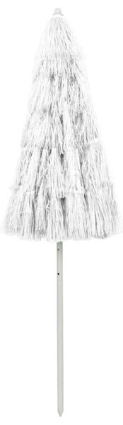 VidaXL Hawaii Strandnapernyő - Fehér - 240 cm