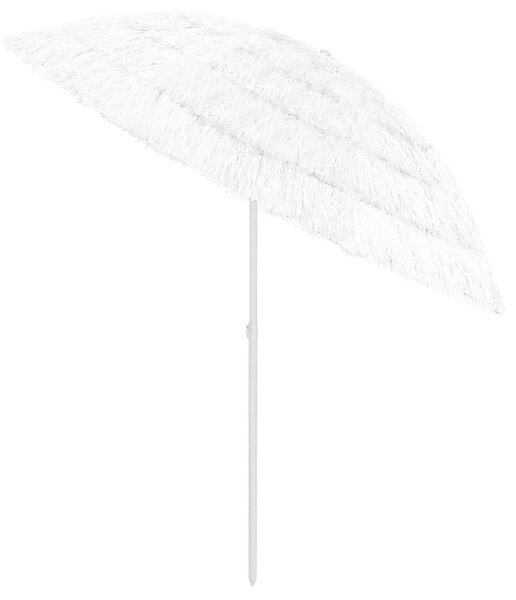 VidaXL Hawaii Strandnapernyő - Fehér - 240 cm