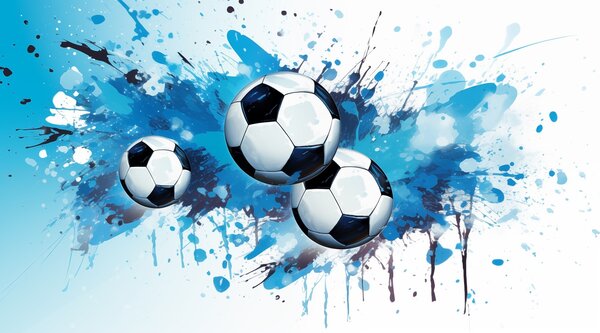 Fotótapéta Focilabdák, Fotótapéta tini szoba, Fotótapéta tini szoba futball, w04373 : Uwalls.hu