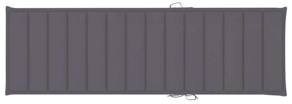 VidaXL Bambusz Napozóágy - 2 személyes - 200x130cm
