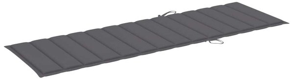 VidaXL Bambusz Napozóágy - 2 személyes - 200x130cm