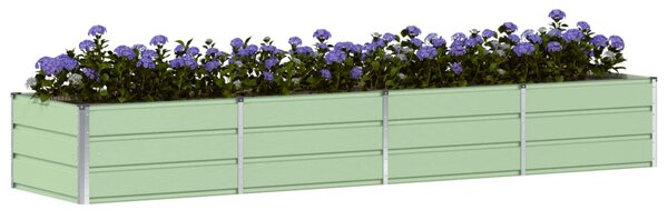 Növénytartó Zöld 320 x 80 x 45 cm Acél