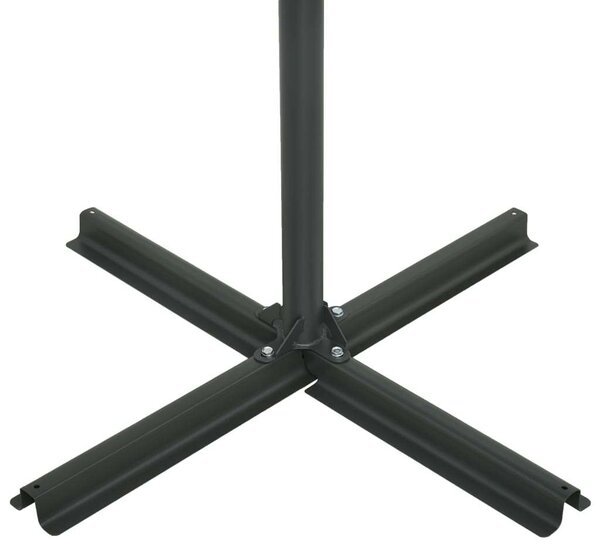 VidaXL kék kültéri napernyő alumíniumrúddal 460 x 270 cm