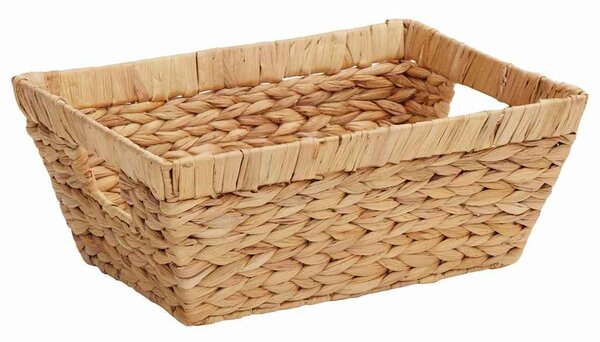 Tárolókosarak 2 pcs Természetes 38 x 28 x 15 cm Vízi jácint