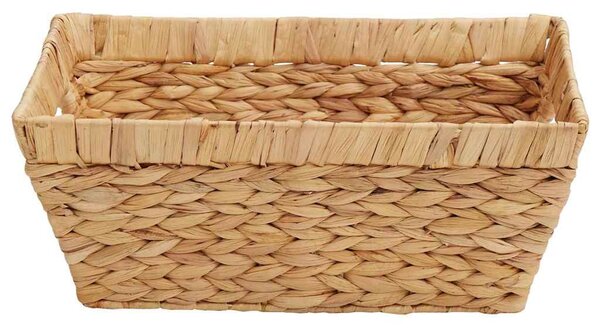 Tárolókosarak 2 pcs Természetes 38 x 28 x 15 cm Vízi jácint