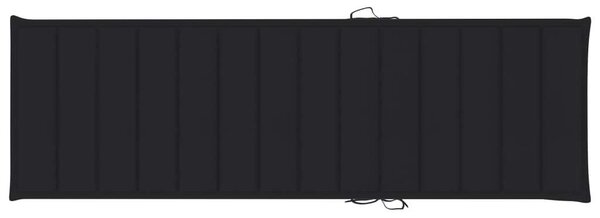 VidaXL Bambusz Napozóágy - 2 személyes - 200x130cm
