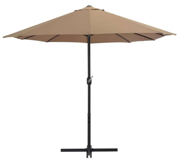 Kettős Tetős Napernyő - 460x270 cm - Alumínium - Bézs