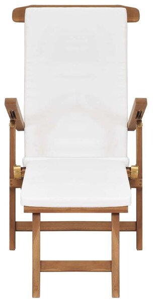 VidaXL Teakfa Napozószék - 152x60x92 cm