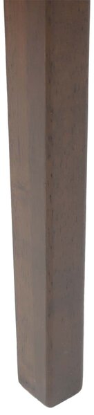 Étkező Székek 2 pcs Világos Barna 54 x 57 x 73 cm Tömör Gumi Fa