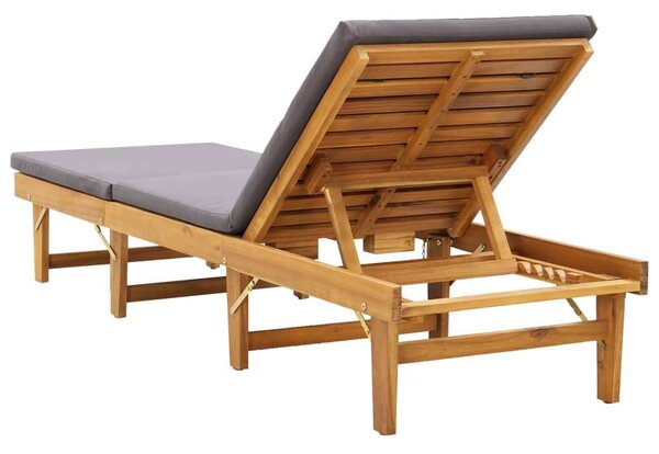 VidaXL Akácfa Napozóágy - 200cm
