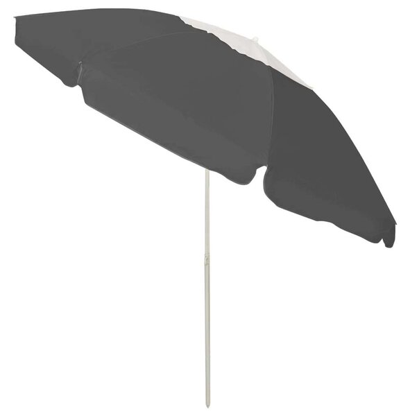 VidaXL antracitszürke strandnapernyő 240 cm