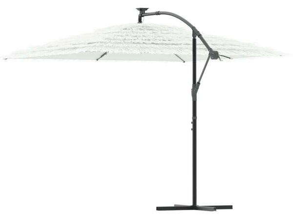 VidaXL Fehér Karos Napernyő - 290x290 cm