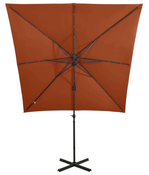 VidaXL Konzolos Napernyő - Terrakotta - 250 cm