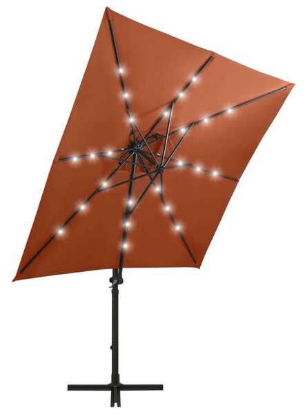 VidaXL Konzolos Napernyő - Terrakotta - 250 cm