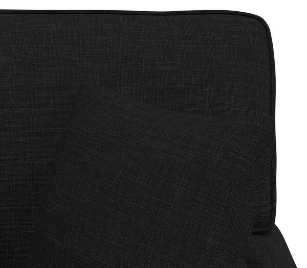 Fotel Loungba Szoknyával Fekete 91 x 157 x 91 cm szövet