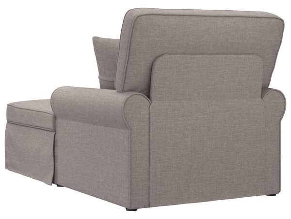 Fotel Loungba Szoknyával Tópszínű 91 x 157 x 91 cm szövet