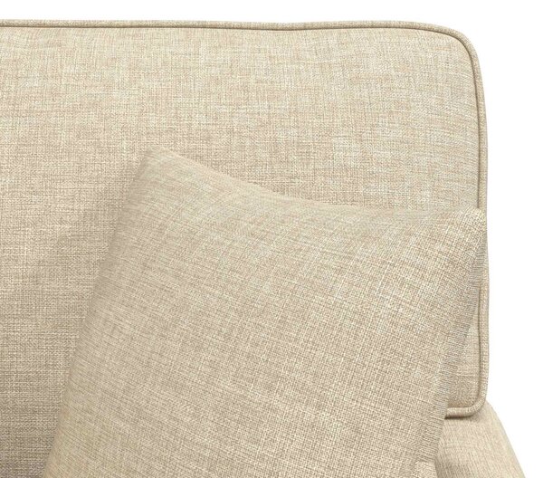 Fotel Loungba Szoknyával párnával Krém 91 x 157 x 91 cm szövet